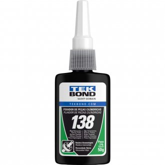 Adesivo anaer�bico para fixa��o, 138, 50 g, verde TEKBOND