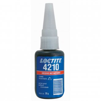 Adesivo instant�neo cianoacrilato, industrial, 4210, l�quido, preto, 20 g, LOCTITE