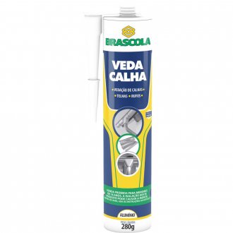 Veda calha, 280 g, alum�nio, 3030002, BRASCOLA