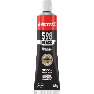 Borracha de silicone 598 preto, 85g, 2643331 LOCTITE