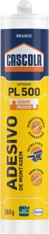 Adesivo de montagem (monta e fixa) 360 g, PL500, CASCOLA