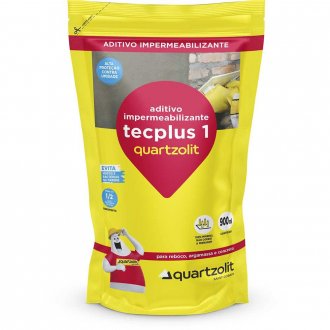 Impermeabilizante para concreto e argamassa, 900 ml, tecplus 1 QUARTZOLIT