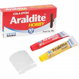 Adesivo Araldite Hobby bisnaga com 16 g, TEKBOND