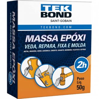 Adesivo ep�xi bicomponente 50 g massa, TEKBOND