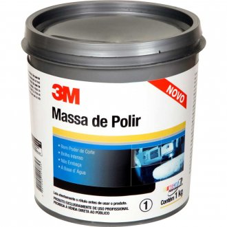 Massa para polir autom�veis, base d'�gua, 1 kg, HB004226633 3M