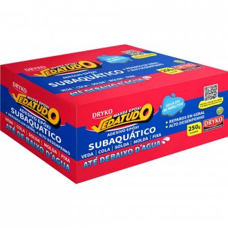 Massa ep�xi bicomponente, 250 g, Vedatudo DRYKO