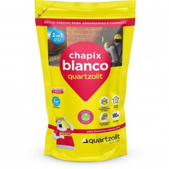 Adesivo � base de PVA branco, 900 ml, chapix, QUARTZOLIT