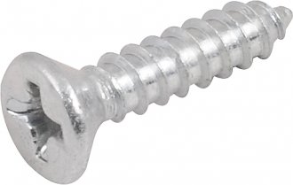 Parafuso autoatarraxante, 3,5 mm x 16,0 mm, cabe�a chata, phillips, VONDER