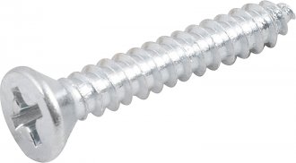 Parafuso autoatarraxante, 3,9 mm x 25,0 mm, cabe�a chata, phillips, VONDER