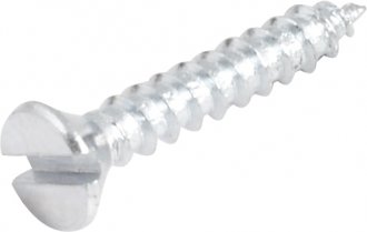 Parafuso madeira 2,8 mm x 16 mm, cabe�a chata, zincado, VONDER