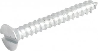 Parafuso madeira 3,2 mm x 25 mm, cabe�a chata, zincado, VONDER