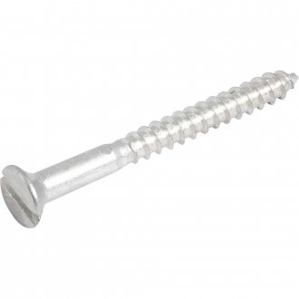 Parafuso madeira 3,8 mm x 40 mm, cabe�a chata, zincado, VONDER