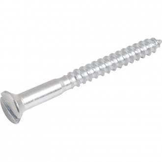 Parafuso madeira 4,8 mm x 50 mm, cabe�a chata, zincado, VONDER