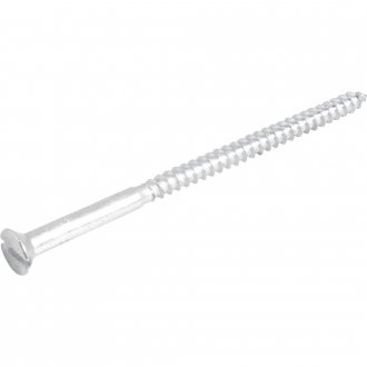 Parafuso madeira 5,5 mm x 100 mm, cabe�a chata, zincado, VONDER