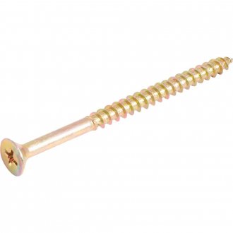 Parafuso madeira chipboard, cabe�a chata, fenda cruzada/phillips, 5,0 mm x 70,0 mm, VONDER
