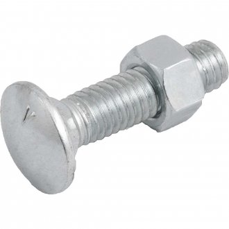 Parafuso franc�s zincado, 3/8