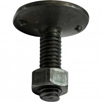 Parafuso para correia elevadora com porca, M10 x 1,5 mm x 30 mm, 63015808 METALBO