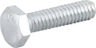 Parafuso sextavado zincado 1/4