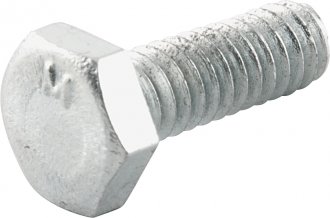 Parafuso sextavado zincado 1/4
