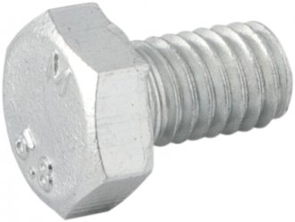 Parafuso sextavado zincado, 6 mm x 10 mm, MA, VONDER