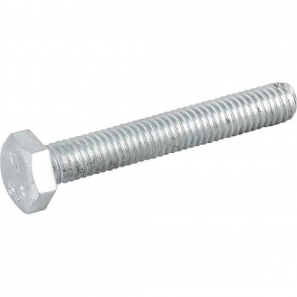 Parafuso sextavado zincado 6 mm x 40 mm, MA, rosca total, VONDER