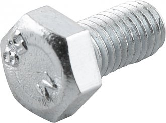 Parafuso sextavado zincado 8 mm x 16 mm, MA, rosca total, VONDER