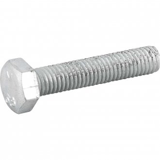 Parafuso sextavado zincado 8 mm x 40 mm, MA, rosca total, VONDER