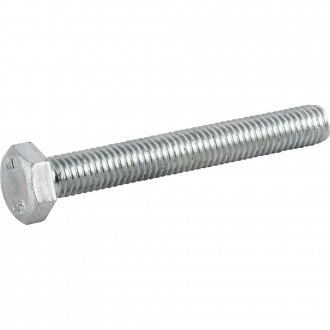Parafuso sextavado zincado 8 mm x 60 mm, MA, rosca total, VONDER