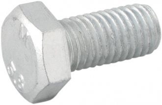 Parafuso sextavado zincado, 12 mm x 25 mm, MA, VONDER