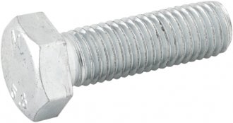 Parafuso sextavado zincado, 14 mm x 50 mm, MA, VONDER