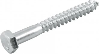 Parafuso sextavado rosca soberba 5/16