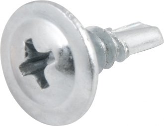 Parafuso autobrocante, cabe�a flangeada, 4,2 mm x 13 mm, cartela com 10 pe�as, VONDER