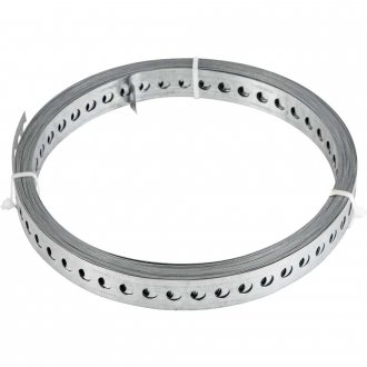 Fita de a�o perfurada 19 mm x 0,40 mm x 10 m VONDER
