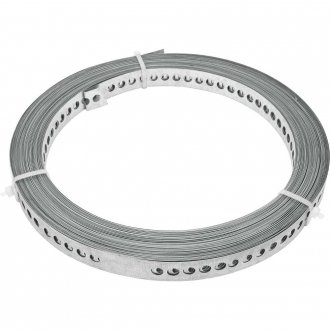 Fita de a�o perfurada 17 mm x 0,40 mm x 10 m VONDER