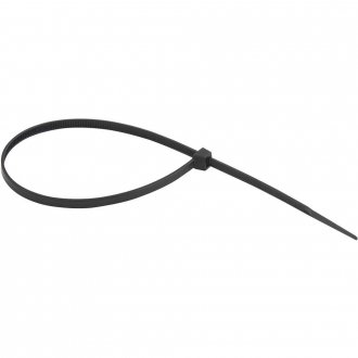 Abra�adeira de nylon, preta, 140 mm x 3,6 mm, com 100 pe�as, NOVE54