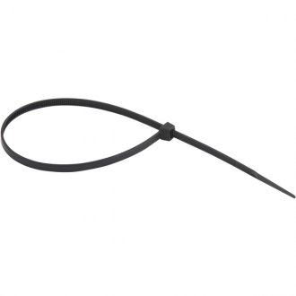 Abra�adeira de nylon, preta, 200 mm x 4,8 mm, com 100 pe�as, NOVE54