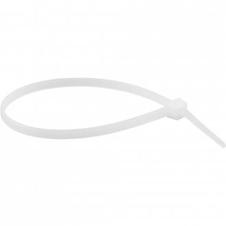 Abra�adeira de nylon, branca, 200 mm x 3,6 mm, com 1.000 pe�as, VONDER
