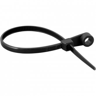 Abra�adeira de nylon para parafusos, preta, 150 mm x 3,6 mm, VONDER