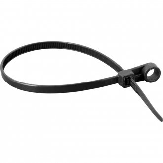 Abra�adeira de nylon para parafusos, preta, 220 mm x 4,3 mm, VONDER