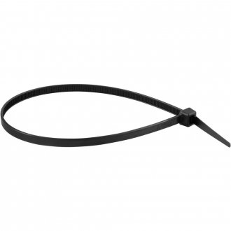 Abra�adeira de nylon, preta, 280 mm x 4,8 mm, com 10 pe�as, VONDER