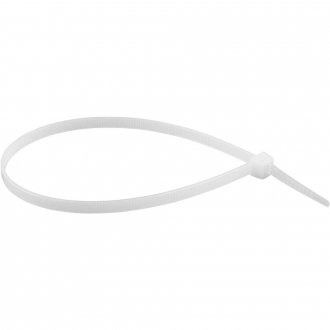 Abra�adeira de nylon, branca, 280 mm x 4,8 mm, com 100 pe�as, VONDER