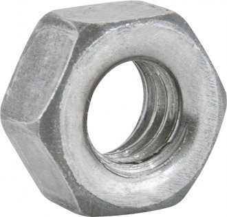 Porca sextavada polida, 6 mm, MA, com 100 pe�as, VONDER