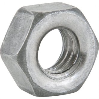 Porca sextavada polida, 10 mm, MA, com 100 pe�as, VONDER