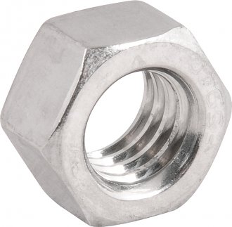 Porca sextavada inox, UNC 3/8