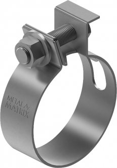 Abra�adeira tipo mangote, 29 mm - 32 mm, em a�o carbono, fita com 20 mm de largura, pacote com 10 pe�as, 04202932 , METALMATRIX