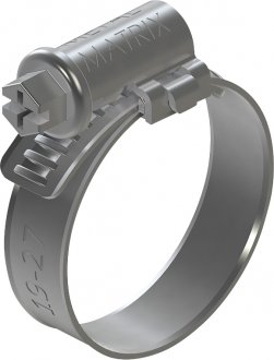 Abra�adeira com rosca sem fim, 14 mm - 22 mm, fita com 9 mm, a�o carbono, New Minor Pro, pacote com 10 pe�as, S091422P10 METALMATRIX