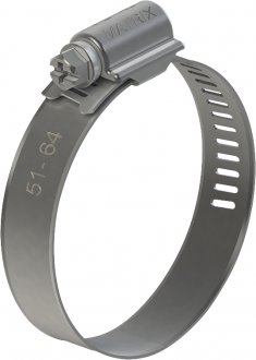 Abra�adeira com rosca sem fim, 64 mm - 83 mm, fita com 14 mm, a�o carbono, New Flex Pro, pacote com 10 pe�as, 0146483P10 METALMATRIX