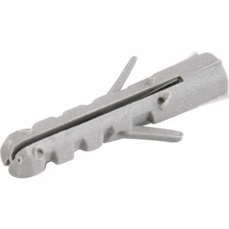 Bucha de nylon para fixa��o 5 mm, cartela com 10 pe�as, VONDER