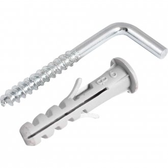Esc�pula 3,3 mm x 42 mm, com bucha pl�stica de 6 mm, VONDER