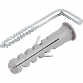 Esc�pula 4,8 mm x 60 mm, com bucha pl�stica de 10 mm, VONDER